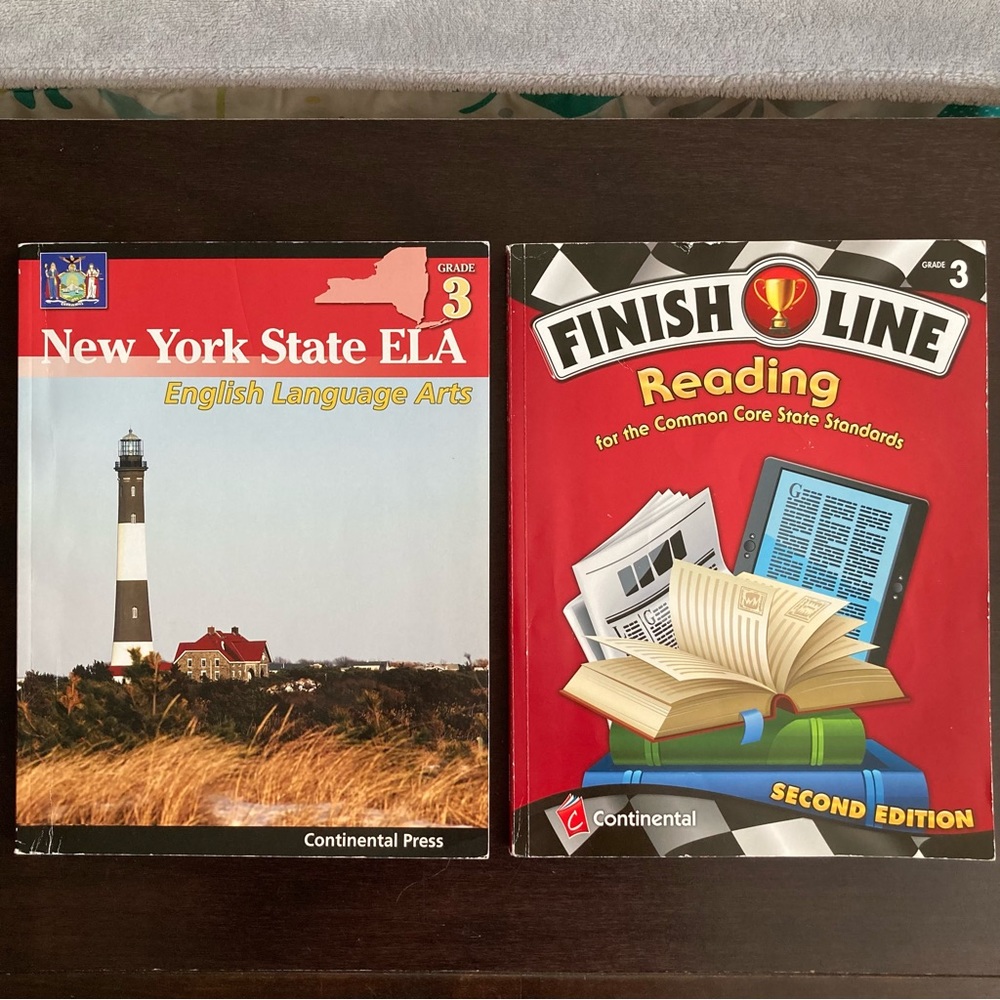 2 English workbooks (3rd-Grade)